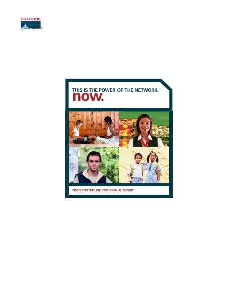 Cisco Systems Inc._2003_Annual_Report