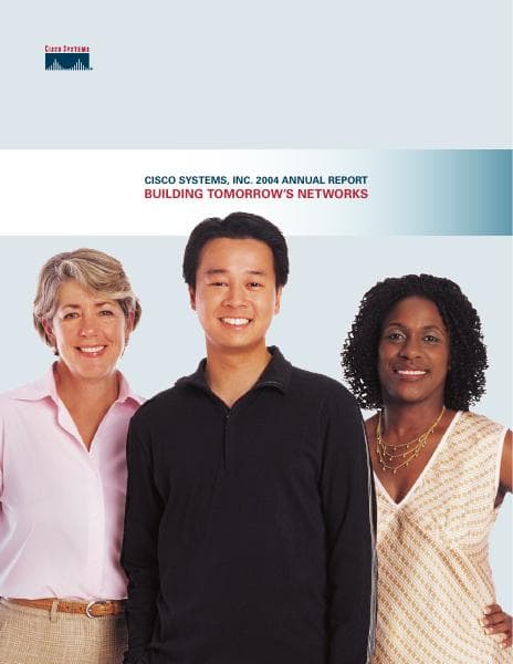 Cisco Systems Inc._2004_Annual_Report
