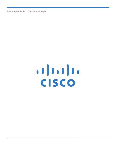 Cisco Systems Inc._2014_Annual_Report