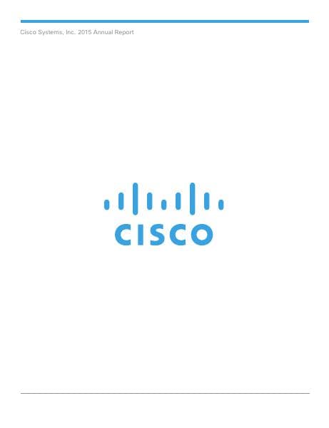 Cisco Systems Inc._2015_Annual_Report