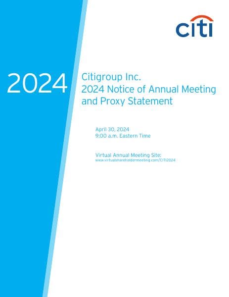 Citi-2024-proxy-statement