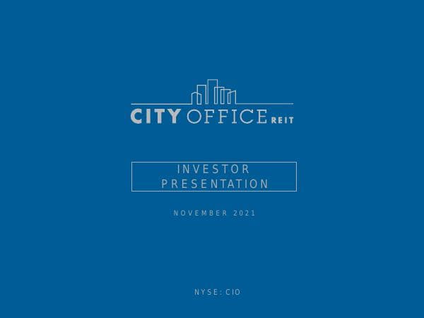 City Office REIT_November_2021_957_75957