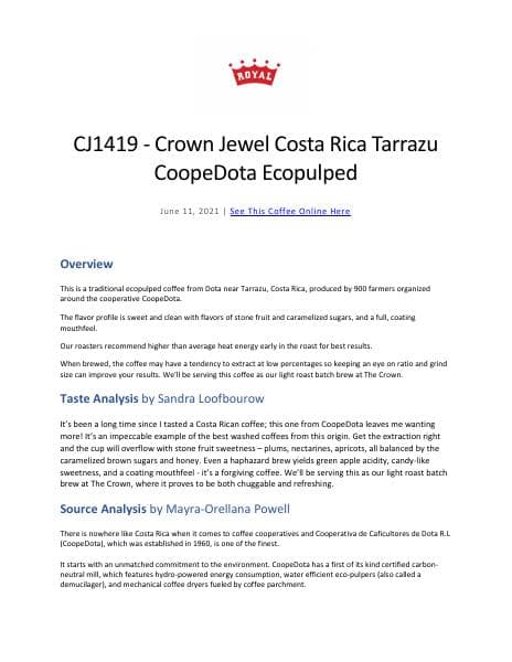 CJ1419-Crown-Jewel-Costa-Rica-Tarrazu-CoopeDota-Ecopulped