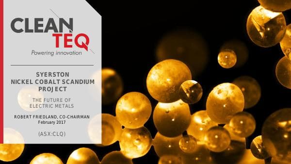 Clean-TeQ-Investor-Presentation-Jan-2017