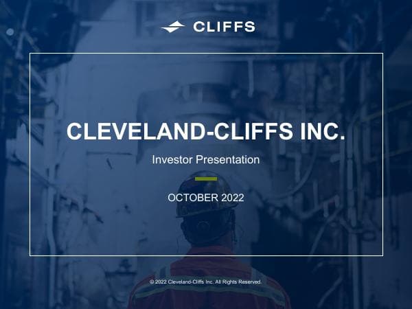 CLF+Investor+Presentation+-+October+2022+-+JPK+VF