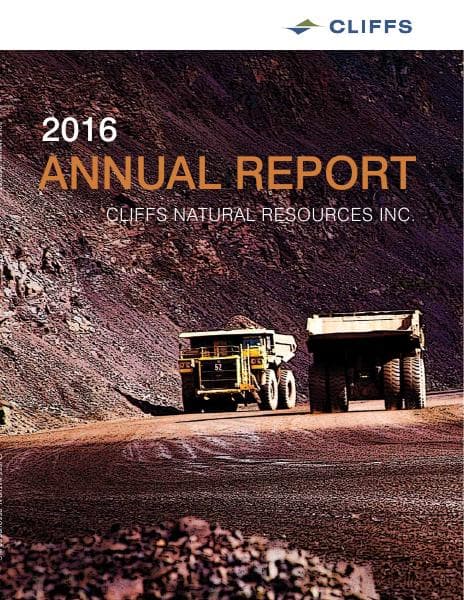 CliffsNaturalResources_AnnualReport_2016