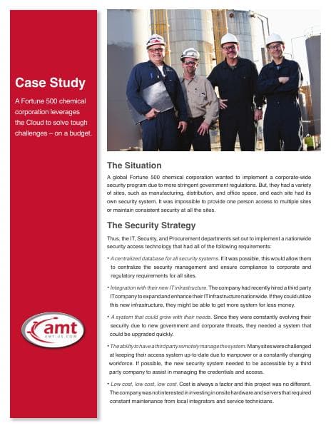 Cloud-Case-Study-Chemical-Corporation