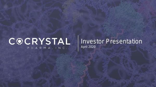 Cocrystal Pharma_April_2020_174_54174