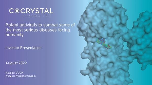 Cocrystal Pharma_August_2022_888_86888