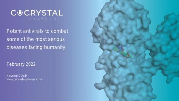 Cocrystal Pharma_February_2022_919_80919