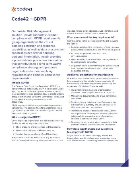 Code42-GDPR-Compliance