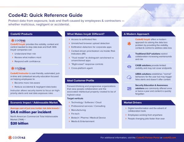 Code42_Quick_Reference_Guide