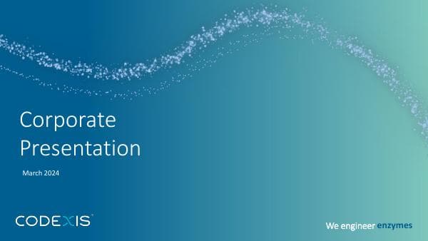 Codexis+Corporate+Presentation+March+2024