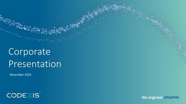 Codexis+Corporate+Presentation+November+2023