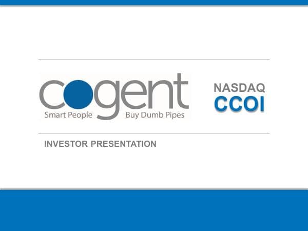 Cogent_IR_Presentation_3Q21