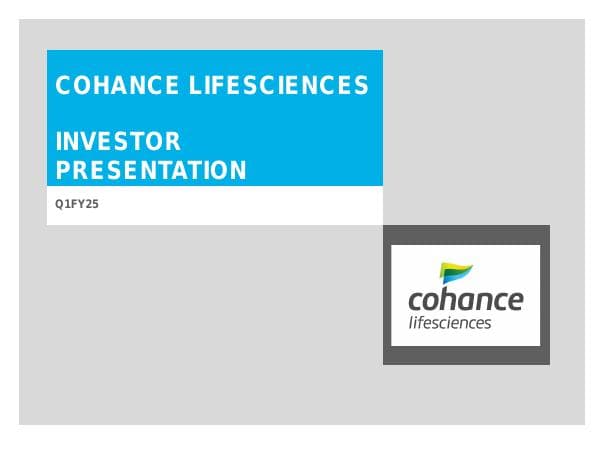 Cohance_Investor_Presentation_Q1FY25
