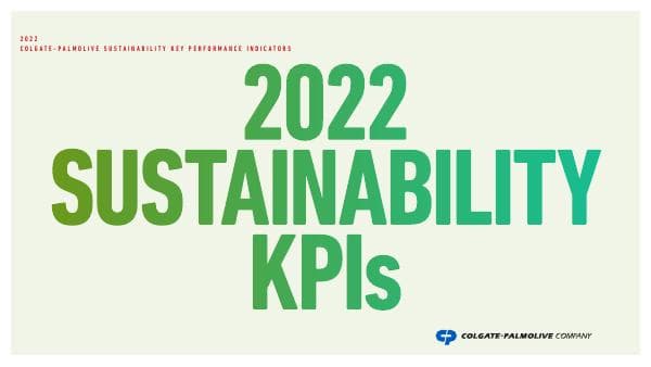 colgate-palmolive-sustainability-key-performance-indicators-kpi-2022