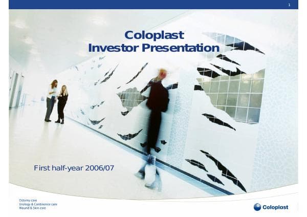 Coloplast%20IR%20presentation%20H1%200607%20ekstern