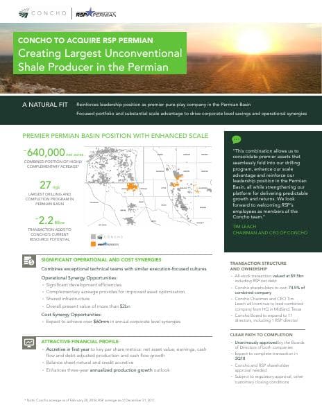 Concho-Acquires-RSP-Permian-Infographic