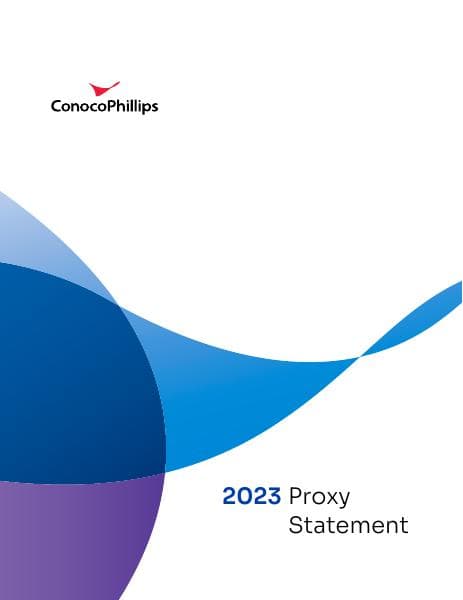 conocophillips-2023-proxy