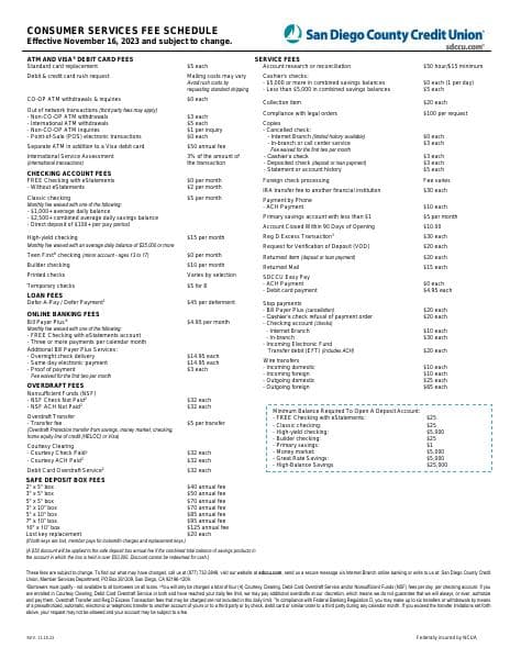 ConsumerServicesFees