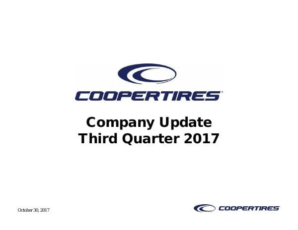 Cooper Tire & Rubber Company_October_2017_112_16112