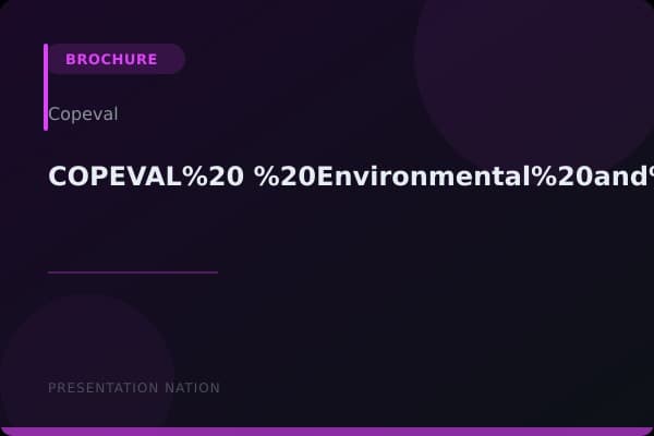 COPEVAL%20-%20Environmental%20and%20Social%20Review%20Summary%20(ESRS)