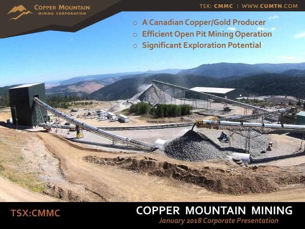 CopperMountainMiningCorp_CorporatePresentation_January2018