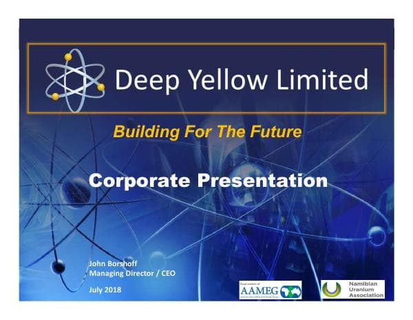 CorporateInvestorPresentation19Jul18