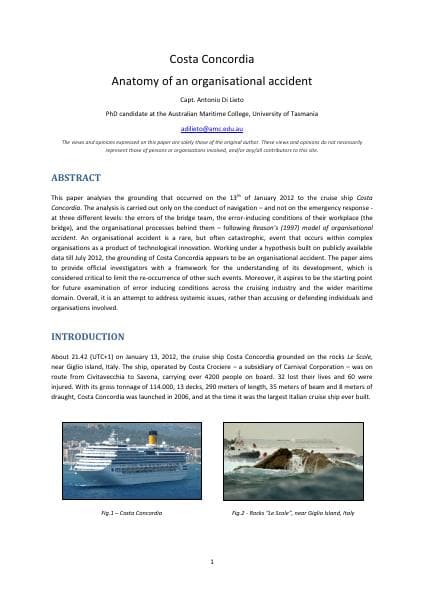 costaconcordiaanatomyofanorganisationalaccident