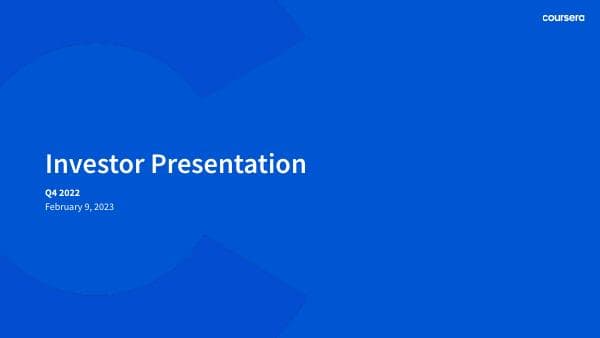 COUR_Presentation_Q4-2022