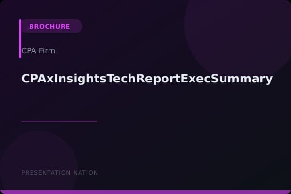 CPAxInsightsTechReportExecSummary