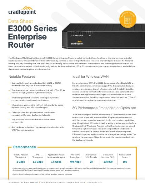 Cradlepoint-e3000-cellular-router