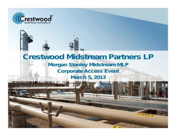 CrestwoodMar13MorganStanletEvent