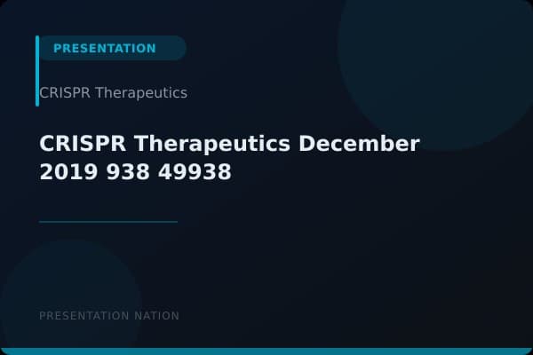 CRISPR Therapeutics_December_2019_938_49938