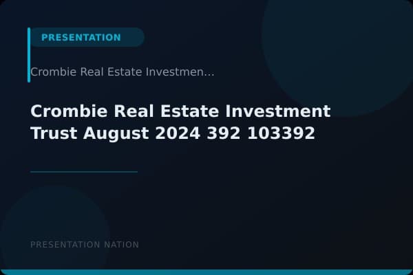Crombie Real Estate Investment Trust_August_2024_392_103392