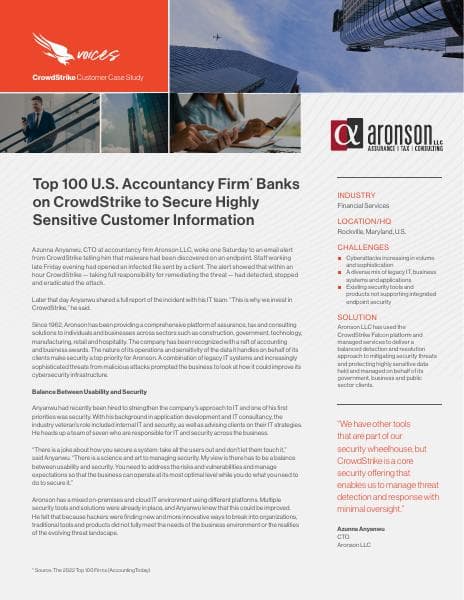 crowdstrike-aronson-case-study