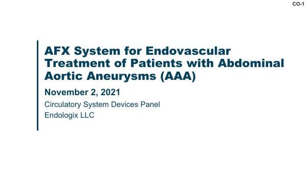 CSDP-110321-Endologix-Presentation