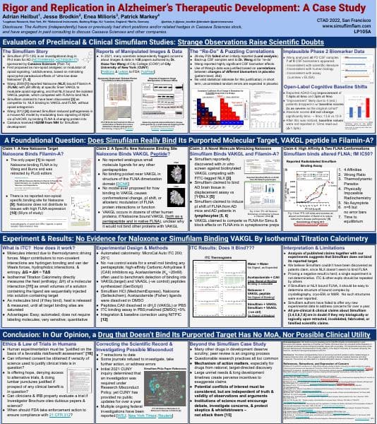 CTADposter_LP105A_RigorReplication_Simufilam_SF2022