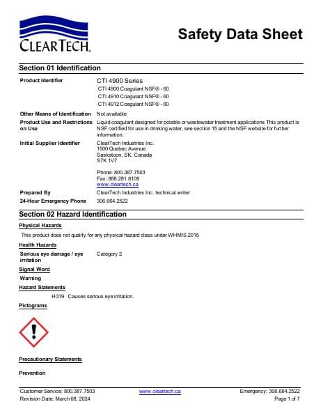 CTI%204900%20Series%20CTI%20SDS%20Mar%2008%2C%2024