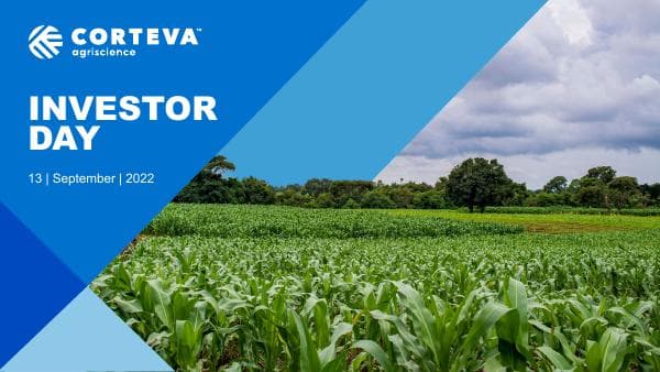 CTVA  Investor Day Presentation 2022