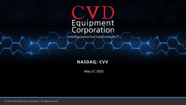 CVD-Equipment-Investor-Presentation