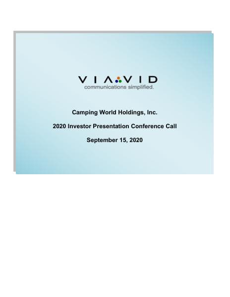 CWH_Transcript_Investor-CC-on-9.15.20