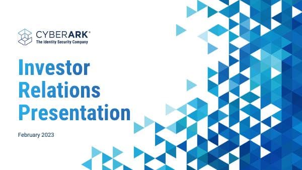 CYBR-Q4-2022-Earnings-Presentation-vFinal