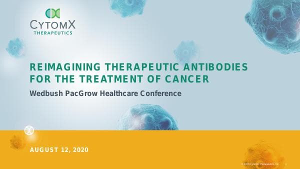 CytomX Therapeutics_August_2020_639_59639