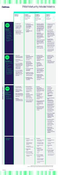 Delinea-Infographic-PAM-Maturity-Model-Matrix