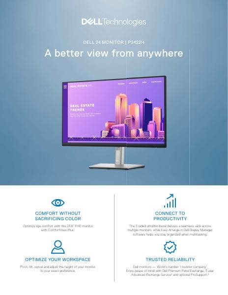 dell-24-monitor-p2422h-datasheet