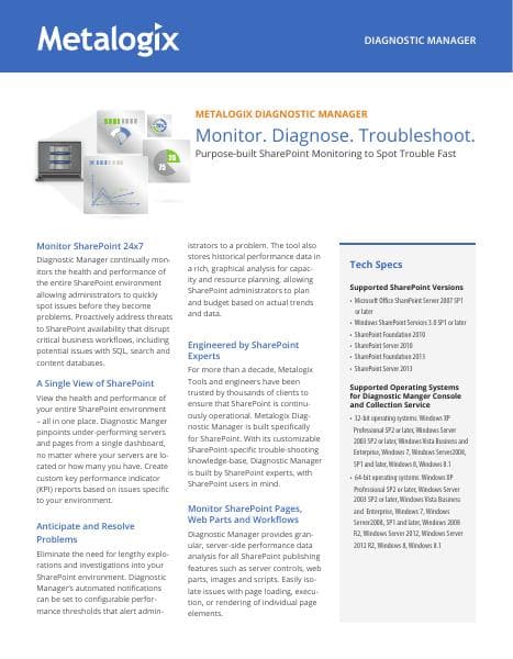 Diagnostic_Manager_Data_Sheet