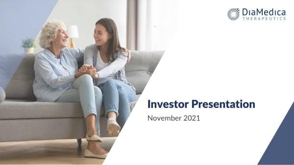 DiaMedica Therapeutics_November_2021_166_77166