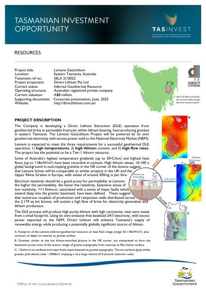 Direct-Lithium-Investment-Fact-Sheet